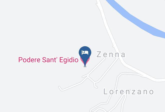 Arezzo - Podere Sant' Egidio Maps