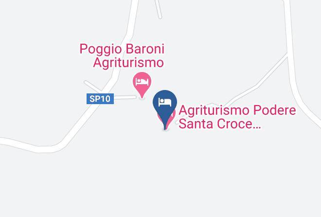 Grosseto - Podere Santa Croce Montemarano Maps