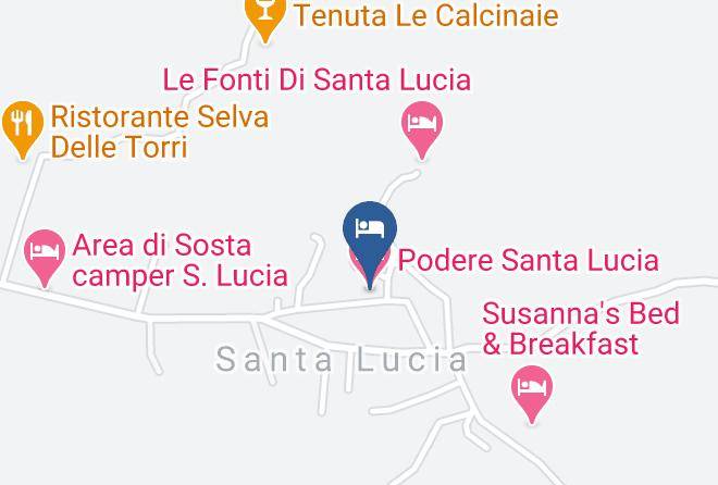 Siena - Podere Santa Lucia Maps