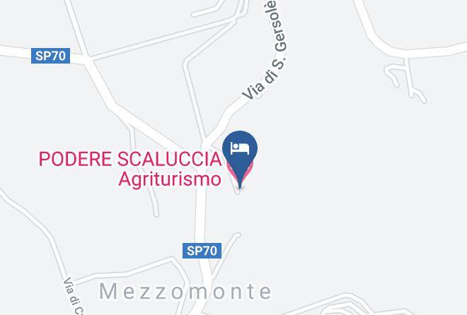 Florence - Podere Scaluccia Agriturismo Maps