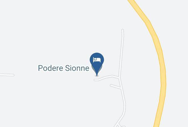 Siena - Podere Sionne Maps