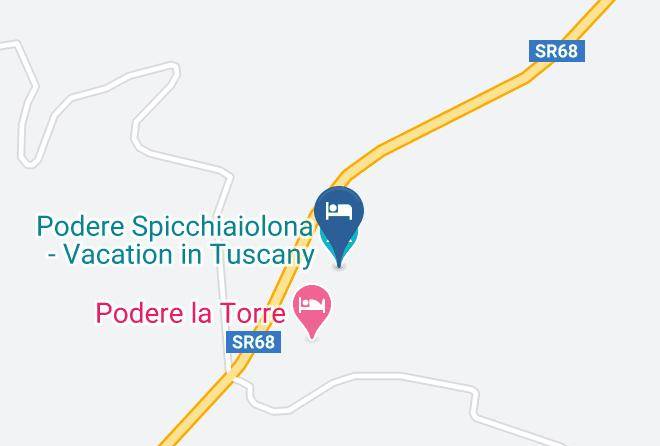 Pisa - Podere Spicchiaiolona Vacation In Tuscany Maps