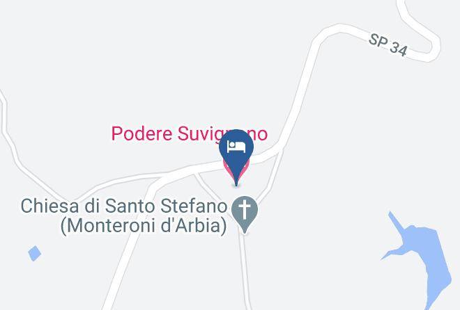 Siena - Podere Suvignano Maps