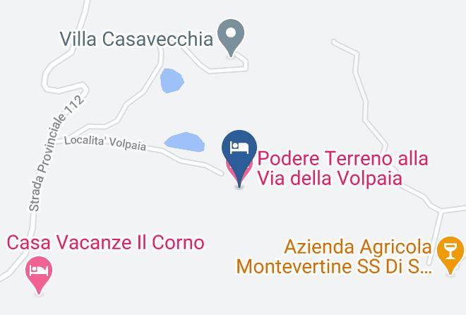 Siena - Podere Terreno Alla Via Della Volpaia Maps