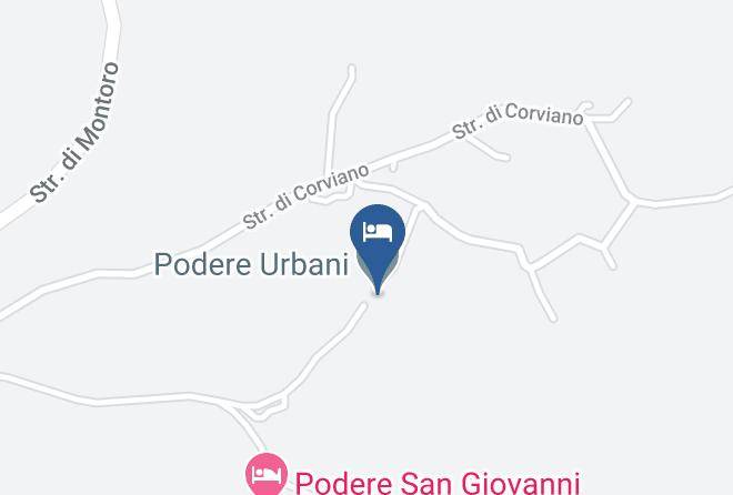 Terni - Podere Urbani Maps