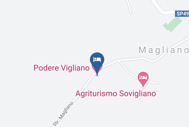 Podere Vigliano Map