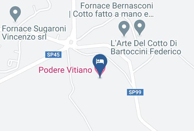 Terni - Podere Vitiano Maps