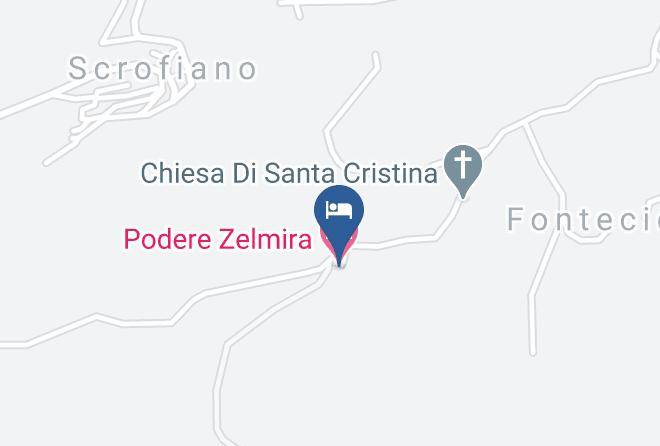 Siena - Podere Zelmira Maps