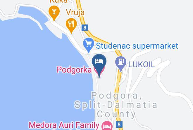 Podgora - Podgorka Maps