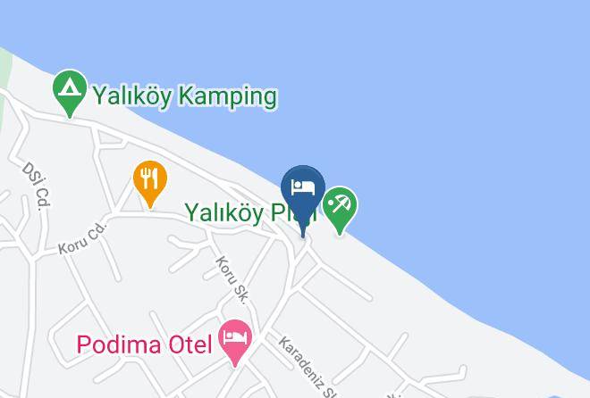 Catalca - Podimass Hotel Maps