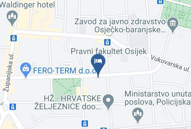 Osijek - Podrumi Cocic Doo Maps
