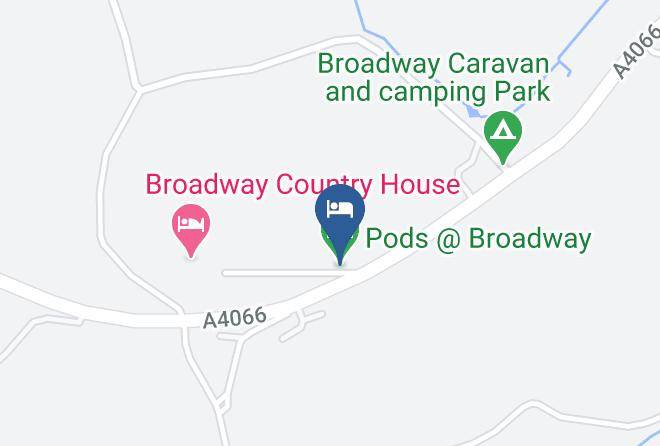 Carmarthenshire - Pods Broadway Maps