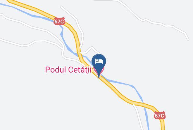 Sasciori - Podul Cetatii Maps