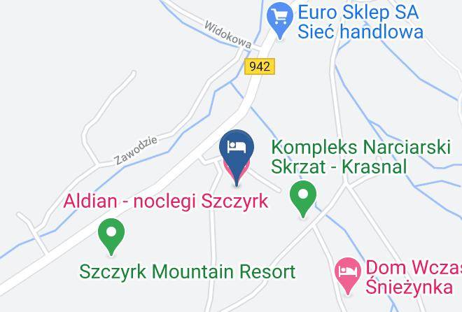 Bielskonty - Aldian Noclegi Szczyrk Maps