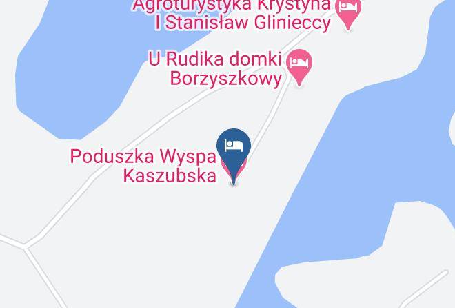 Poduszka Wyspa Kaszubska Map
