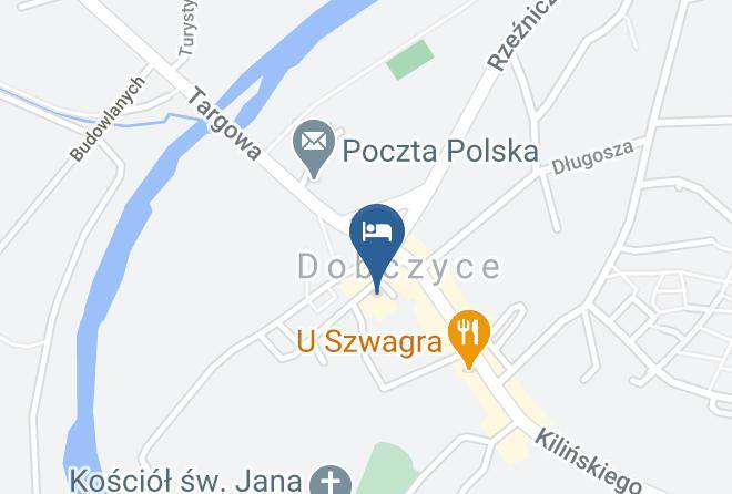 Myslenicki - Podzamcze Restauracja I Hotel Maps