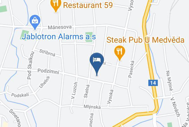 Jablonec Nad Nisou - Podzimni Idylka Maps