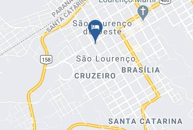 Sao Lourenco Doeste - Poente Hotel Maps