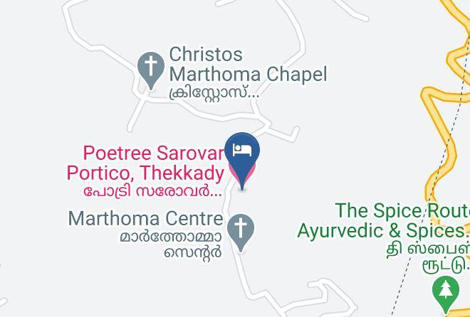 Peerumade - Poetree Sarovar Portico Thekkady Maps