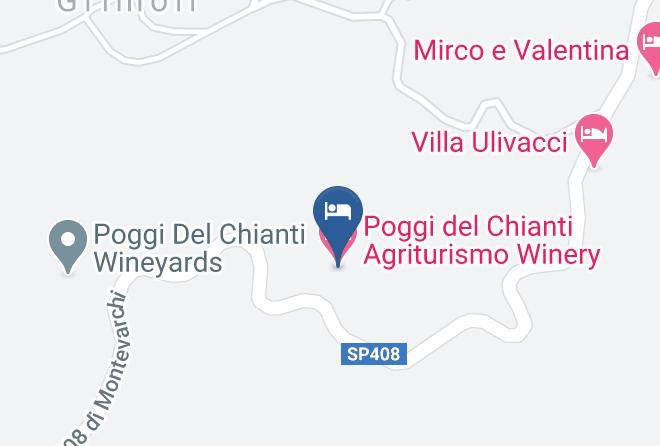 Arezzo - Poggi Del Chianti Agriturismo Winery Maps