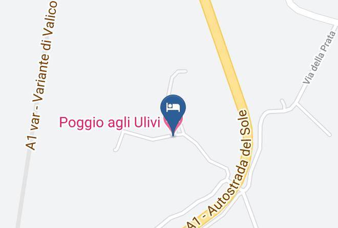 Florence - Poggio Agli Ulivi Maps