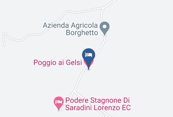 Siena - Poggio Ai Gelsi Maps