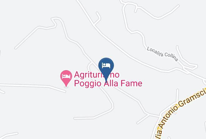 Poggio Alla Fame Map
