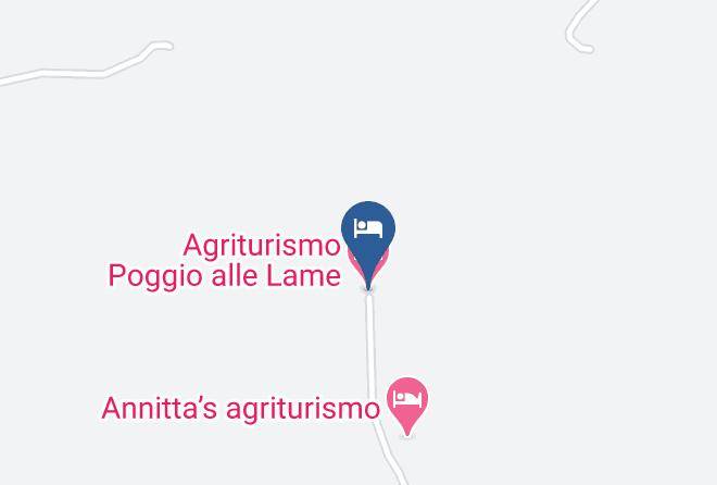 Florence - Agriturismo Poggio Alle Lame Maps