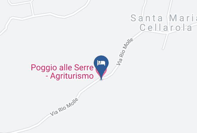 Frosinone - Poggio Alle Serre Agriturismo Maps