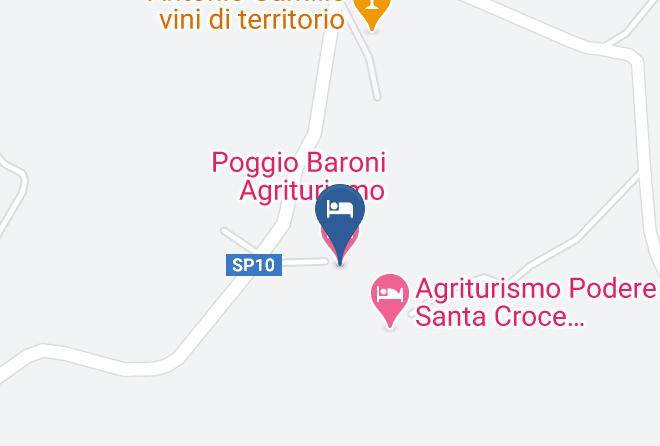 Grosseto - Poggio Baroni Agriturismo Maps