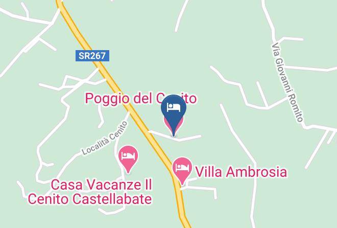 Salerno - Poggio Del Cenito Maps