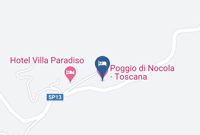 Pisa - Poggio Di Nocola Toscana Maps