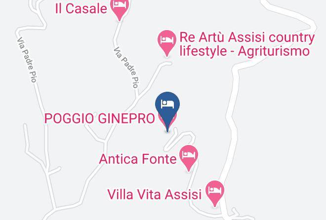Poggio Ginepro Map