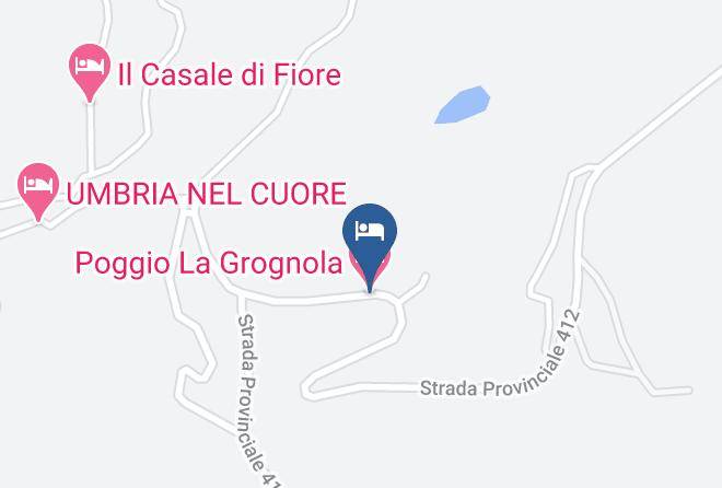 Poggio La Grognola Map