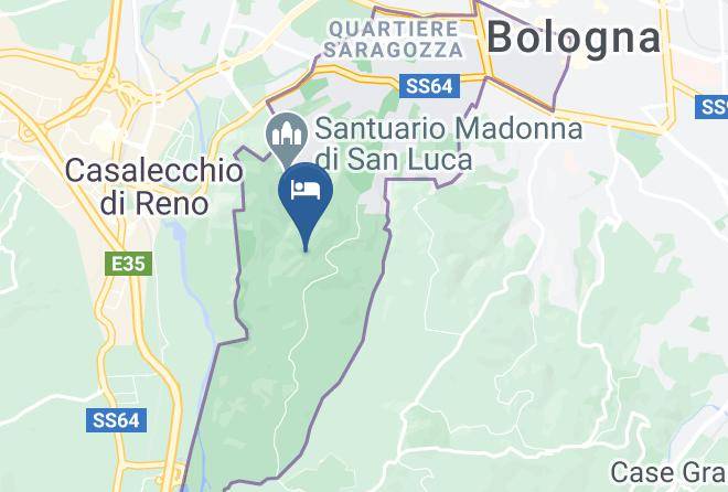 Bologna - Poggio San Luca B&b Maps