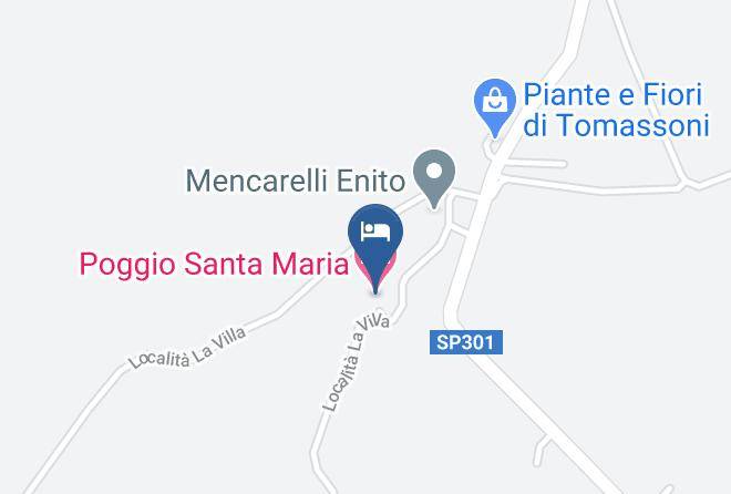 Perugia - Poggio Santa Maria Maps