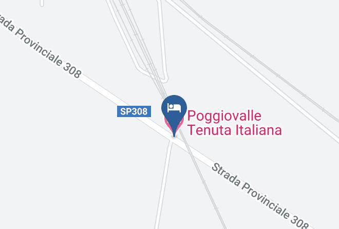 Perugia - Poggiovalle Tenuta Italiana Maps