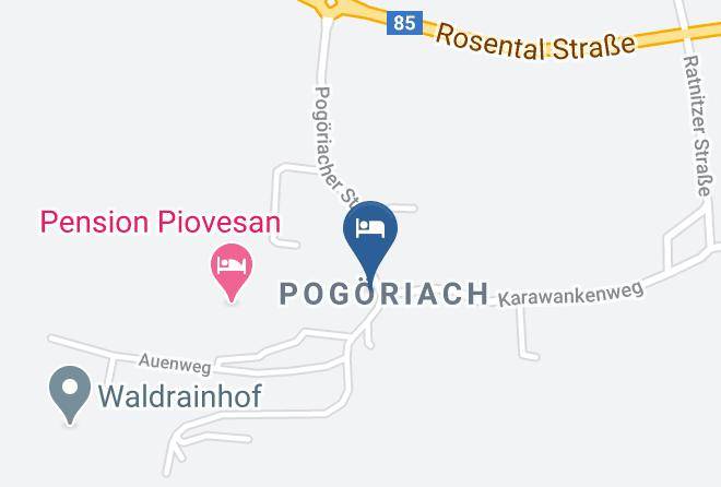 Villach Land - Pogoriacherhof Paulis Hotel Maps