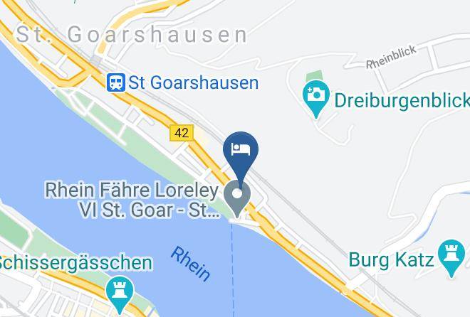 Rhein Lahn Kreis - Pohl's Rheinhotel Adler Maps