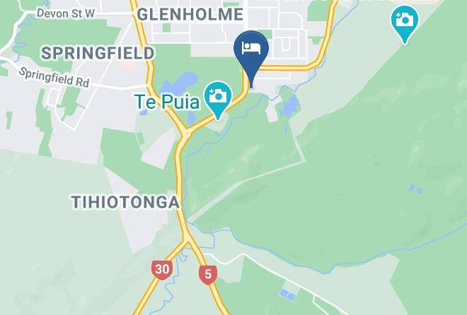 Rotorua - Pohutu Lodge Motel Maps