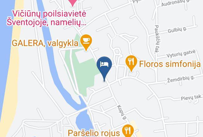Palanga - Poilsio Namai Banga Maps