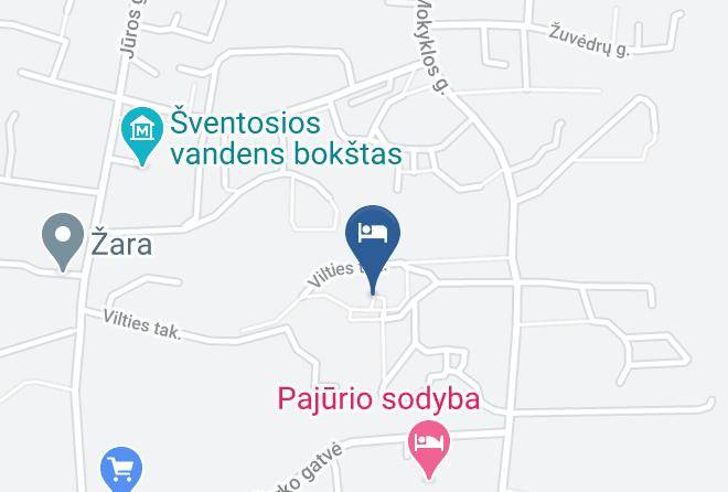 Palanga - Poilsio Namai Ieva Maps