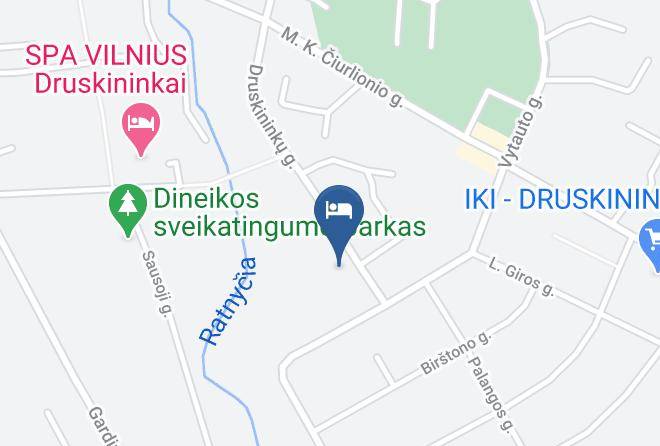Druskininkai - Poilsio Namai Kurorte Maps