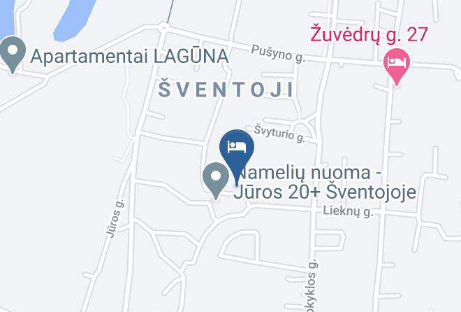 Palanga - Poilsis Pas Onute Maps