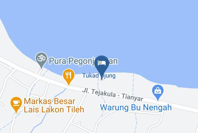 Buleleng Regency - Poinciana Resort Maps