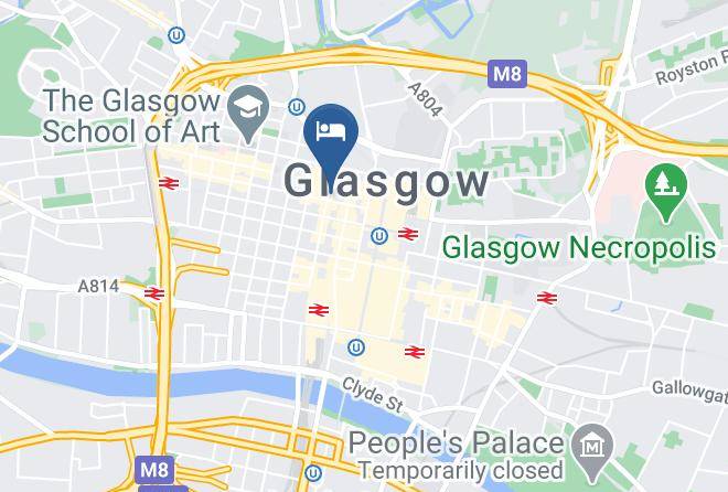 Glasgow City - Point A Hotel Glasgow Bath Street Maps