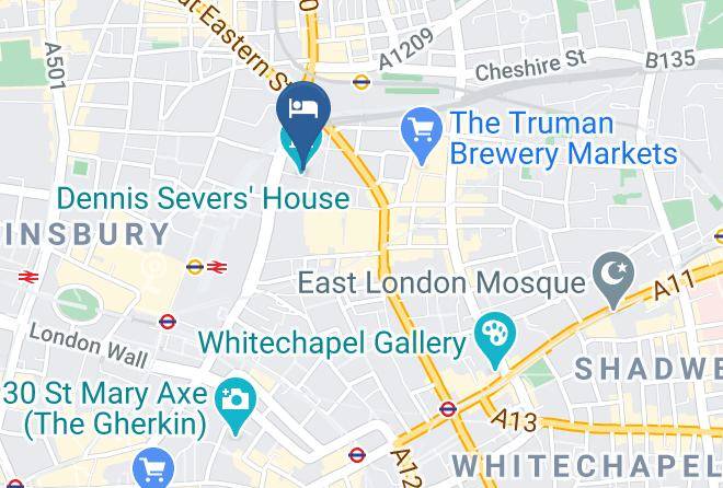 London - Point A Hotel London Liverpool Street Maps
