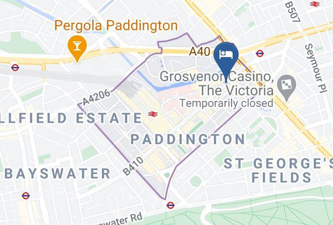 London - Point A Hotel London Paddington Maps