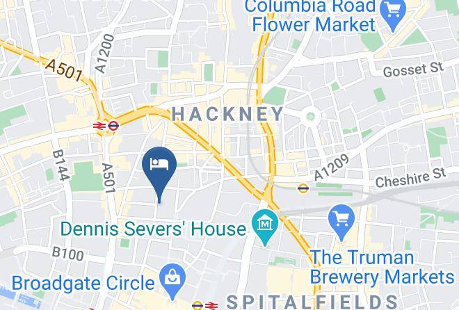 London - Point A Hotel London Shoreditch Maps