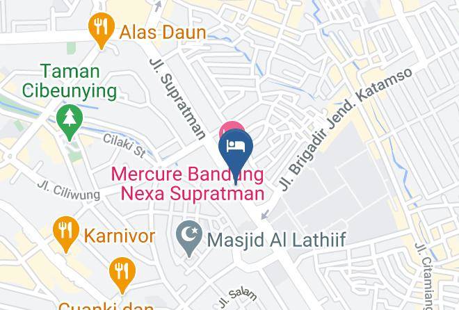 Bandung - Point Homy Supratman Maps